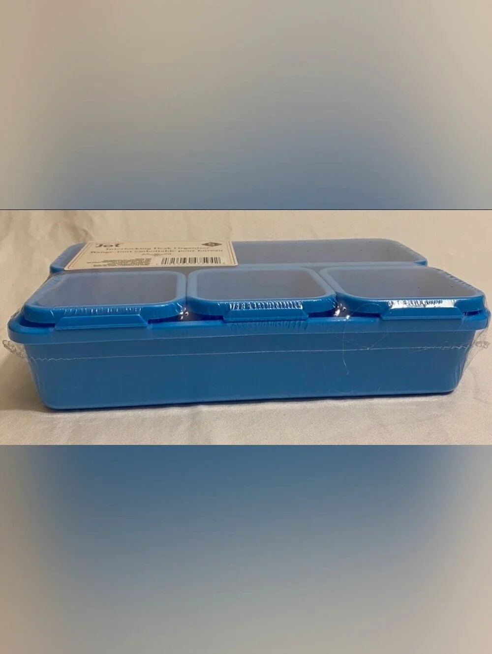 Blue 5-Piece Desk Organizer Set - BNIB